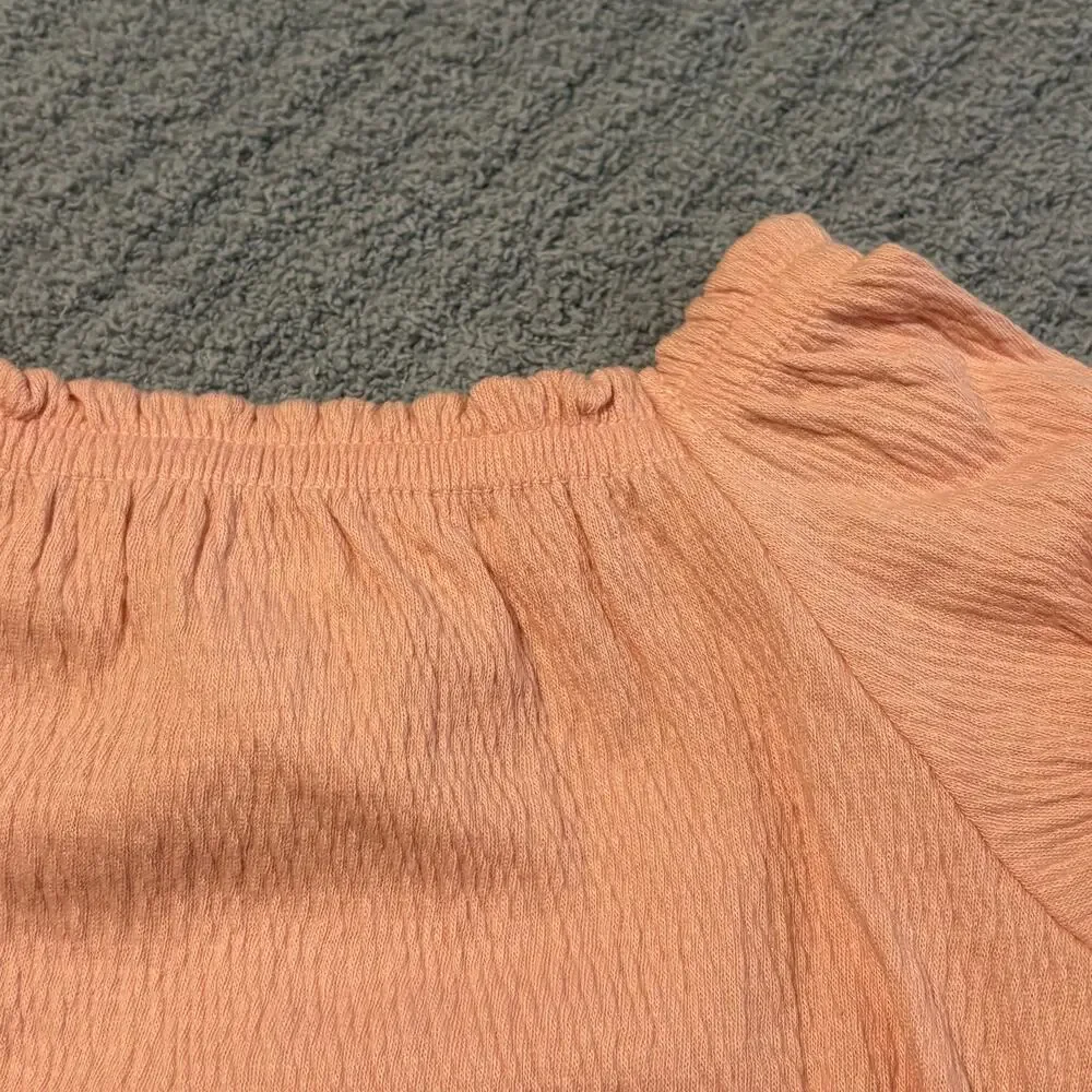 Carter’s -Baby Girl 3M -Pink Gauze Top Shorts Set -Ruffle Cotton Summer Outfit